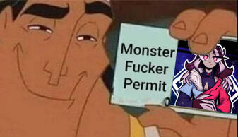 Monster Fucker Permit