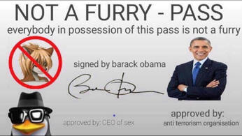 Not-a-furry pass Not-a-furry pass
