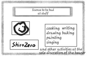 Bad at stuff License Bad at stuff License